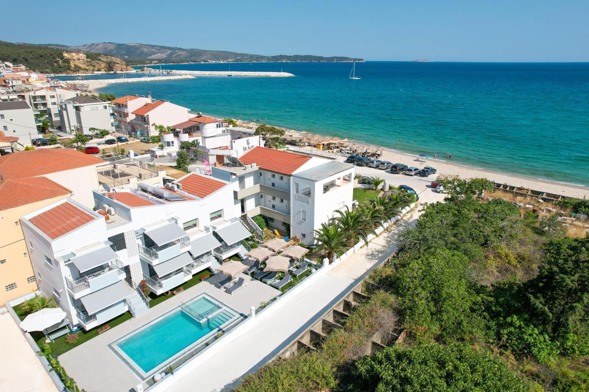 Sourinis Luxury Suites Limenaria  Exterior foto